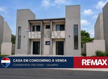 Casa · 84m² · 2 Quartos · 2 Vagas · Vila Gaia - Louveira. Casa 22 com 2 suítes, sala, cozinha integrada e quintal