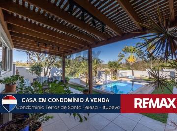 Casa · 423m² · 4 Quartos · 6 Vagas · CASA TÉRREA FUNCIONAL COM 2 SUÍTES E 2 DEMI SUÍTES À VENDA "MOBILIADA" NO CONDOMÍNIO SANTA TERESA -