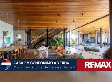 Casa · 961m² · 6 Quartos · 4 Vagas · CASA DE ALTO PADRÃO NO CAMPO DE TOSCANA, VINHEDO | 6 SUÍTES | 961 M²