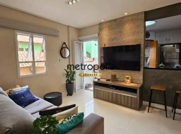 Sala · Apartamento com 2 dormitórios à venda, 73 m² por R$ 560.000,00 - Vila Marlene - São Bernardo do Camp
