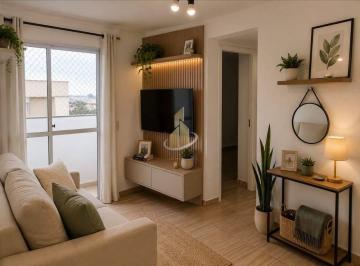 fb617d39004654a9e3ceda627d665eb5aeed4211 · Apartamento com 2 dormitórios para alugar, 45 m² por R$ 2.140/mês - Cidade Morumbi - São José dos Ca