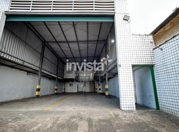 Comercial · 300m² · 3 Vagas · Galpão de 300m² com 7 metros de pé direito, para locação no Saboó em Santos.