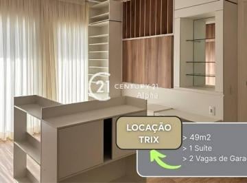 bff3e5c155b557847e730fa22879dc6b20c9fcf5 · Apartamento com 1 dormitório para alugar, 49 m² por R$ 5.000,00/mês - Centro Empresarial Tamboré - S