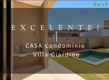 Casa · 165m² · 3 Quartos · 2 Vagas · CASA TÉRREA PARA VENDA NO CONDOMÍNIO VILLA GIARDINO GRAMADÃO JUNDIAI