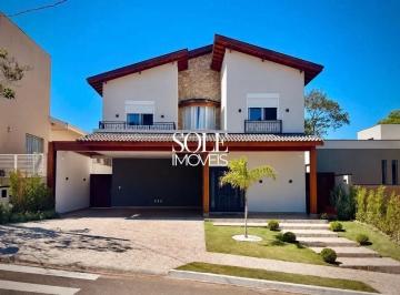 Casa · 296m² · 4 Quartos · 4 Vagas · Portal da Primavera - Casa à venda com 4 suítes e fundo para mata preservada no Portal da Primavera,