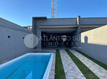 Casa · 123m² · 3 Quartos · 3 Vagas · Casa com piscina e 3 quartos à venda, Leblon, PONTAL DO PARANA - PR