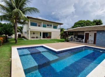 Casa · 350m² · 4 Quartos · 4 Vagas · Buscaville, 4 suites mobiliada e com piscina.