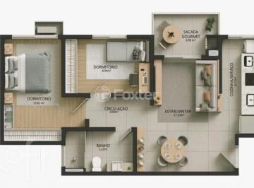 d5199cde · Apartamento, 2 dormitórios, 68.58 m², em Ouro Branco