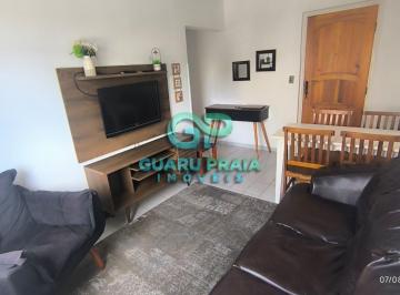 Apartamento · 45m² · 1 Quarto · 1 Vaga · Locação anual lado praia