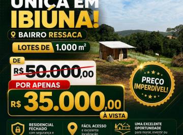 Rural de 1 quarto, Ibiúna · *TERRENO DE 1.000 M² EM IBIÚNA/SP – BAIRRO RESSACA*
