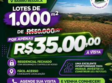 Rural de 1 quarto, Ibiúna · **TERRENO DE 1.000 M² EM IBIÚNA/SP – BAIRRO RESSACA**