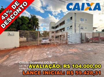 Apartamento de 2 quartos, Cidade Ocidental · Apartamento com 52,38m² de área privada - Condominio Residencial Atual III - Cidade Ocidental/GO