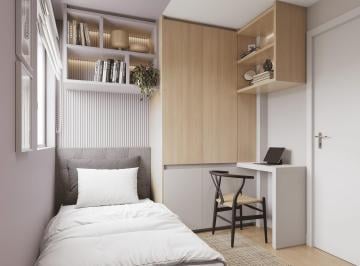 Apartamento de 2 quartos, Curitiba · Converge Residencial - Apto 2 quartos, 35 m², N.1401, varanda com churrasqueira no Capão Raso.