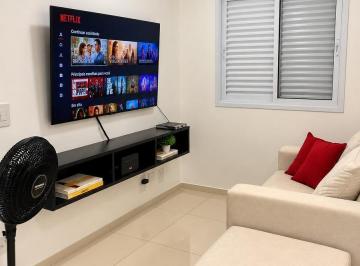 Apartamento · 65m² · 2 Quartos · 2 Vagas · Apartamento Mobiliado com 2 Quartos e Varanda para Aluguel em Jardim Ampliação