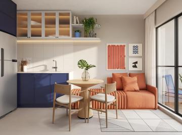 Apartamento de 1 quarto, Curitiba · Converge Residencial - Apto 1 quarto, 26 m², N.1.503, com varanda no Capão Raso.