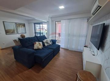 Apartamento · 113m² · 3 Quartos · 3 Vagas · LOCAÇÃO: APT.º MOBILIADO e EQUIPADO a 100 m do Mar do Cabo Branco: 3 Suítes e 3 Garagens!