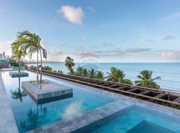 Apartamento · 30m² · 1 Quarto · Flat com 30m2 à venda a Beira-Mar de Cabo Branco | Flat Pronto para Airbnb com Alta Rentabilidade