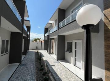 Casa · 76m² · 2 Quartos · 1 Vaga · Casa duplex de 2 quartos em concomínio fechado na Monguba - Pacatuba