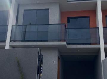 Casa · 74m² · 3 Quartos · 2 Vagas · SOBRADO NOVO NO CAMPO DE SANTANA! 03 QUARTOS, SACADA E JARDIM!
