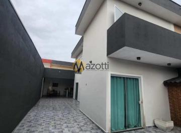Casa · 140m² · 3 Quartos · 5 Vagas · Sobrado com 3 quartos, Jardim Lindomar, Itanhaém - R$ 580 mil, Cod: 1167