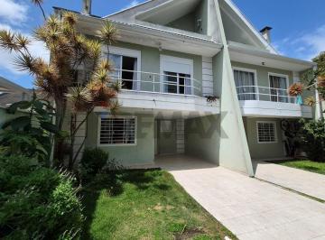 Casa · 156m² · 3 Quartos · 2 Vagas · Sobrado Triplex à Venda no Atuba, Curitiba | 3 Quartos, Suíte com Hidromassagem, ático e Churrasquei