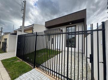 Casa · 83m² · 3 Quartos · 1 Vaga · Sobrado à venda no Fazendinha, Curitiba, com 3 quartos e suíte