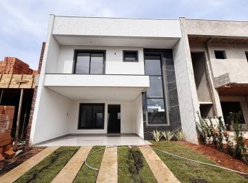 Casa · 150m² · 3 Quartos · 2 Vagas · Sobrado novo em condomínio à venda em Campo Largo