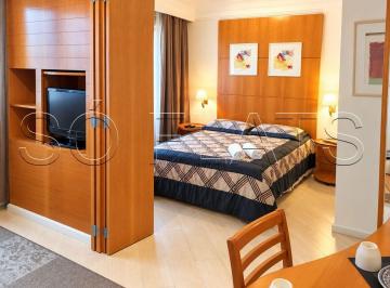 Apartamento · 30m² · 1 Quarto · 1 Vaga · Lindo studio mobiliado com 30m² e vaga à venda no Mercure Privilege perto do Metrô Moema
