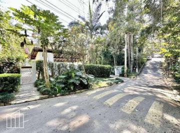 Rua arborizada do condomínio Jardim Algarve. · Casa térrea em condomínio, Jardim Algarve, 2.000 m², 3 dormitórios, loft de hósp