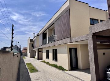 Casa · 108m² · 3 Quartos · 2 Vagas · Sobrado moderno com 3 quartos, suíte com closet e