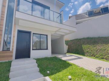 Casa · 105m² · 3 Quartos · 2 Vagas · Sobrado NOVO com 3 Quartos (1 sendo Suíte), 2 vagas, Bairro Atuba