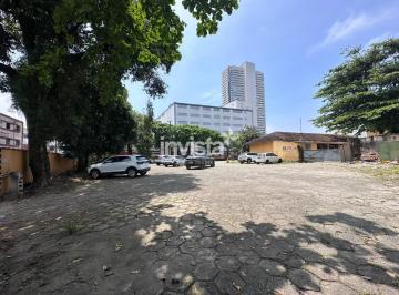 Terreno · 1300m² · Terreno Comercial para Aluguel no Centro de São Vicente – 1.300 m²
