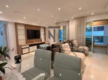 Apartamento · 98m² · 3 Quartos · 2 Vagas · APARTAMENTO 100% MOBILIADO PARA LOCAÇÃO - 3 DORM, SENDO 1 SUÍTE, LAVABO, ANDAR ALTO NO JARDIM AQUARI