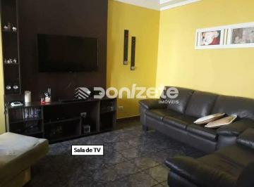 Casa · 298m² · 4 Quartos · 4 Vagas · Sobrado Residencial com 4 Quartos em Vila Palmares, Santo André – Financiamento Sim