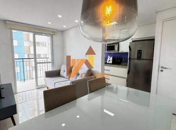 4637f6068a572e5f944d9437a58d85565d8cbd52 · Apartamento com 2 dormitórios para alugar, 50 m² por R$ 3.285,00/mês - Vila Valparaíso - Santo André