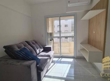 af82a571039fdb8e337c5e9d22132eb3cc53feb5 · Apartamento com 1 dormitório para alugar, 50 m² por R$ 2.300,00/mês - Aviação - Praia Grande/SP