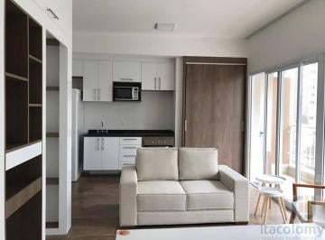 ce64d43a583ff5eb4a8a7711df501387f2192960 · Apartamento com 1 dormitório para alugar, 50 m² por R$ 4.500/mês - Trix Tamboré - Alphaville - Barue