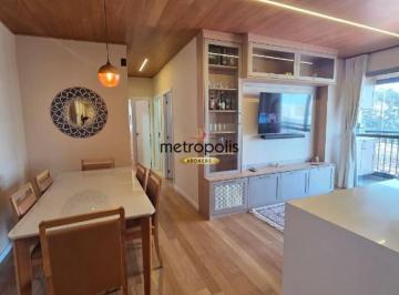 Sala · Apartamento com 3 dormitórios à venda, 76 m² por R$ 860.000,00 - Planalto - São Bernardo do Campo/SP
