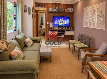 f2909c253514210269717c3fe523d8bd6210b81b · Apartamento com 2 dormitórios para alugar, 55 m² por R$ 2.215,83/mês - Vila Camilópolis - Santo Andr