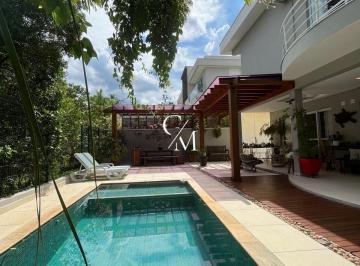 Casa · 314m² · 3 Quartos · 2 Vagas · Bosque dos Jatobás - Casa de Alto Padrão à Venda no Bosque dos Jatobás – Jundiaí/SP | Fundo para Mat