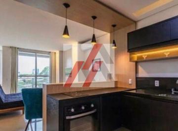 Apartamento · 50m² · 1 Quarto · 1 Vaga · Apartamento Mobiliado em Tamboré para Locação