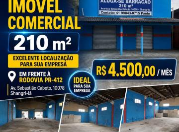 Comercial , Pontal do Paraná · Barracão Comercial Ótima Localização