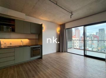 Apartamento de 1 quarto, São Paulo · Apartamento 39m² em Pinheiros | Varanda com Vista para os Jardins e Sem Garantia