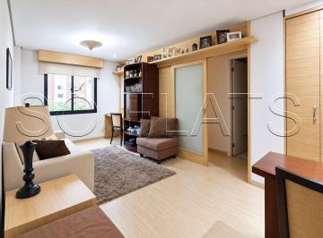 Apartamento · 53m² · 2 Quartos · 1 Vaga · Flat para venda em Moema de 53.00m² com 2 Quartos, 2 Suites e 1 Garagem