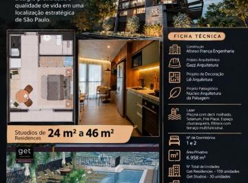 Apartamento de 1 quarto, São Paulo · Studio no Jabaquara a partir de R$ 273 mil | Get Home Design | Piscina e Lazer. Em Obras.