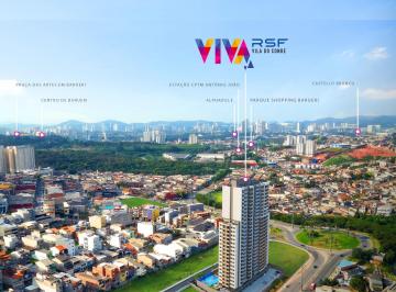 Apartamento de 2 quartos, Barueri · Viva RSF Vila do Conde Barueri | 48 a 71 m² | Terraço, Vaga e Rooftop | R$ 450 mil. EM OBRAS.