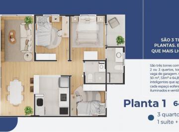 Apartamento · 64m² · 3 Quartos · 1 Vaga · Porto di Maratea: espaço para sua família, com 3 quartos, suíte e sacada em Ananindeua