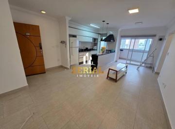 87b97dbd146e25d11b7e91dca100d927789e0479 · Apartamento com 2 dormitórios para alugar, 74 m² por R$ 4.620,00/mês - Campestre - Santo André/SP