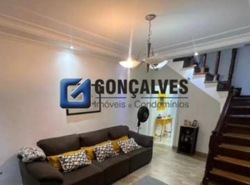Casa · 185m² · 3 Quartos · 2 Vagas · Sobrado residencial à venda na Vila Curuçá, Santo André, com 3 quartos e varanda gourmet