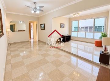 Apartamento · 132m² · 3 Quartos · 1 Vaga · Apartamento vista para o mar no José Menino, Santos